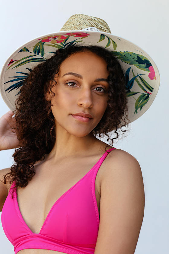 Tipton Natural Straw Lifeguard Hat 6