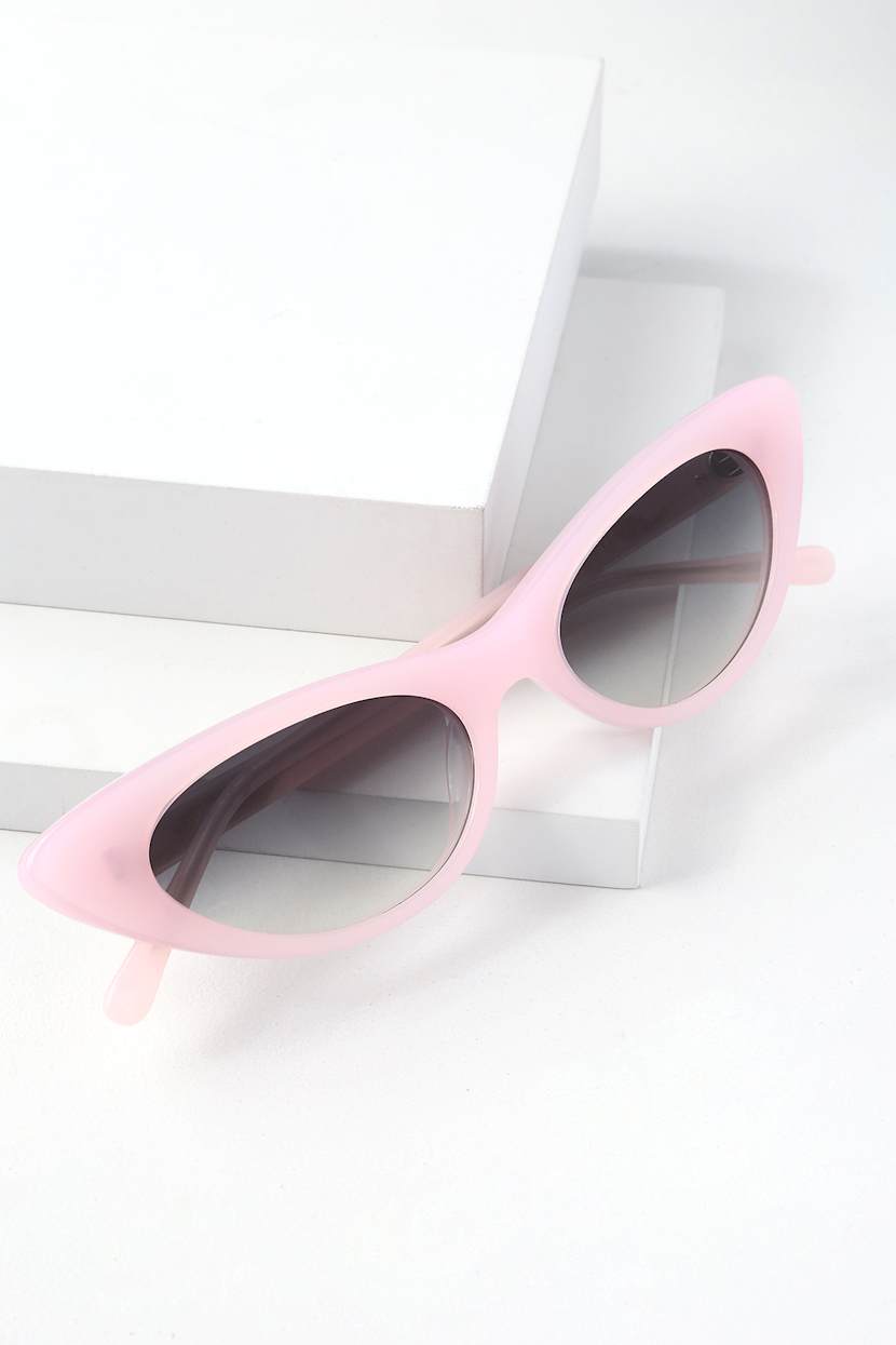 Pink Cat Eye Sunglasses, “Crap Eyewear.” Crap Eyewear The Ultra Jungle - Pink Cat-Eye Sunglasses - Lulus main image 4