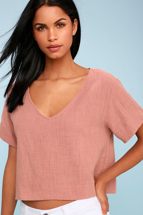 Rose & Rose - Short Sleeve Top - Fox Green