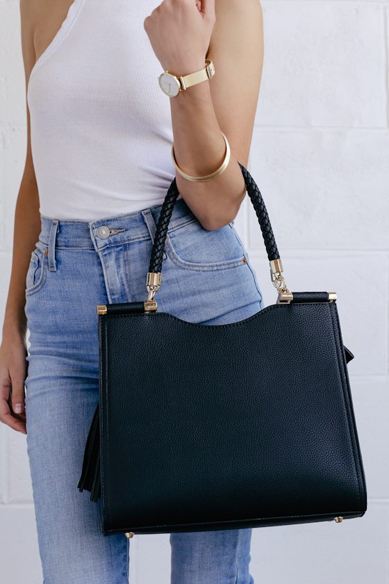 Calbira Black Handbag 3