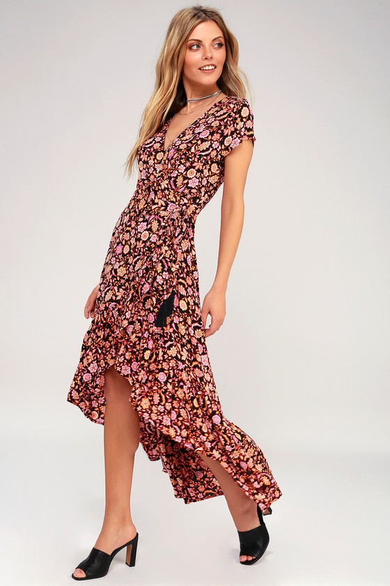 Kivari Hendrix Dress - Floral Print Dress - High-Low Dress - Lulus