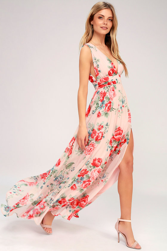 lulus chiffon gown