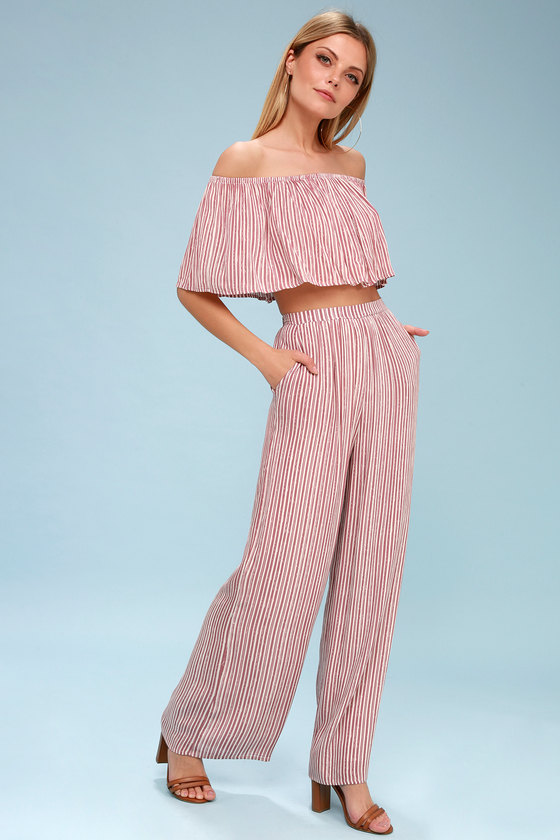 red one piece jumpsuit