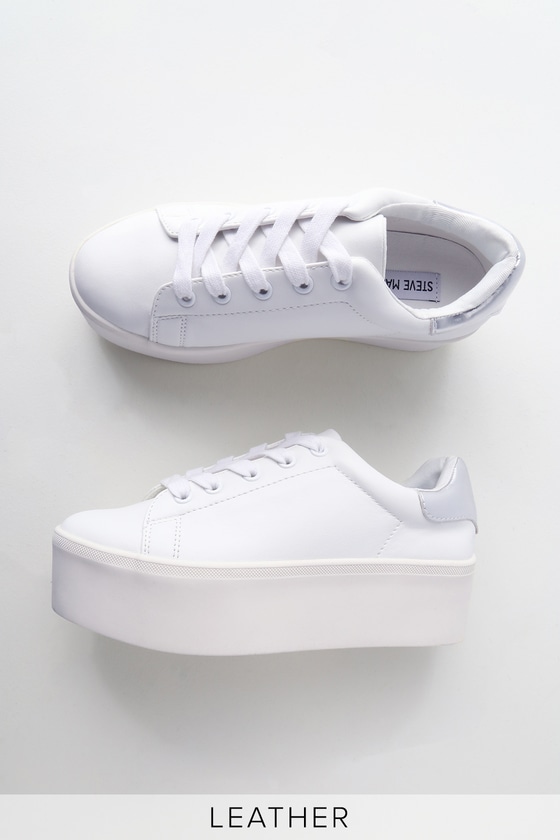 backless platform sneakers