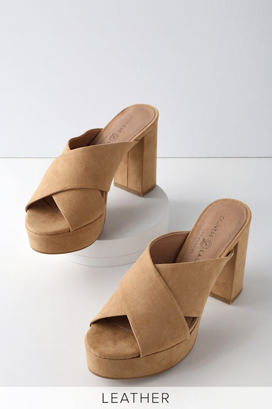 chinese laundry leopard mules