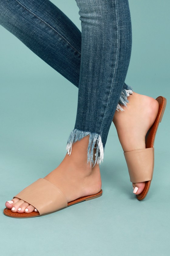 trendy slides for women