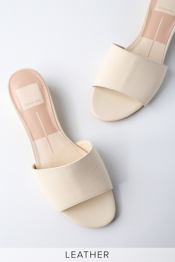 Dolce Vita Adalea - Ivory Mules 