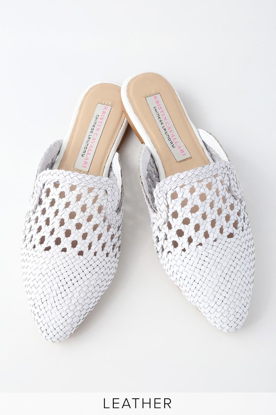 Kristin Cavallari Camille - White Woven 