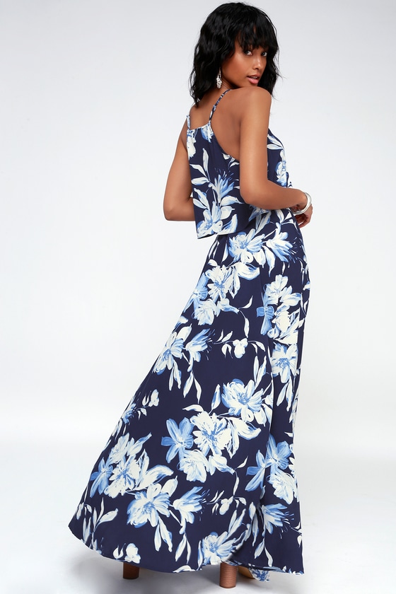 two piece maxi