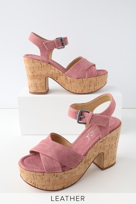 flatform cork sandals