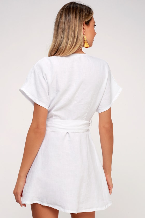 lulus linen dress