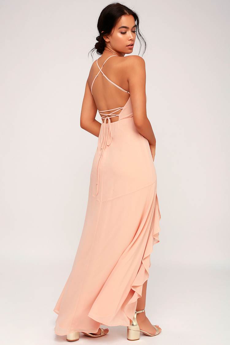 chinese dress ladies Lulus Blush Pink Dress XS Formal Date Spring Minimalist Chic Romantic –  Lena's Loot main image 1