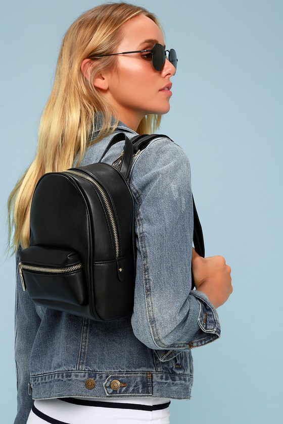 black mini backpack target