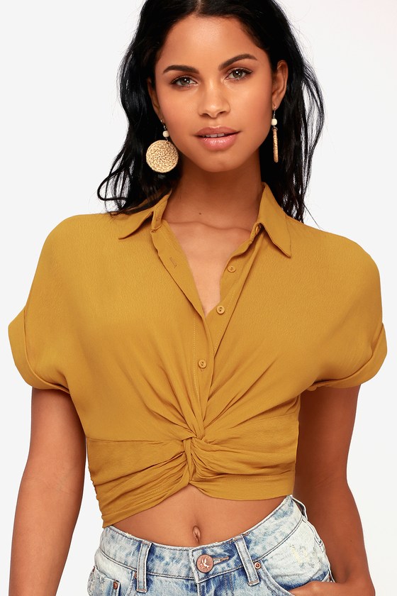 yellow top crop