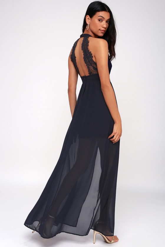 my beloved burgundy lace maxi dress