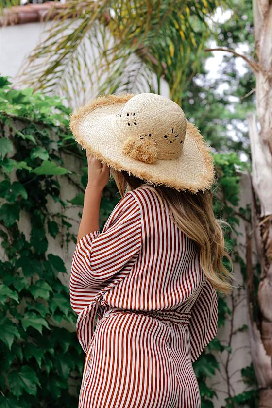 Rise and Sunshine Natural Floppy Straw Hat 5
