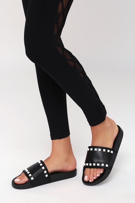 Cool Slide Sandals - Studded Slides 