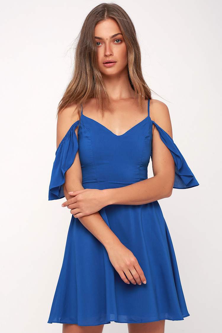blue off the shoulder skater dress NWT Topshop Size 6 Navy Blue Bow Off the Shoulder Textured Skater Dress MRP  $125