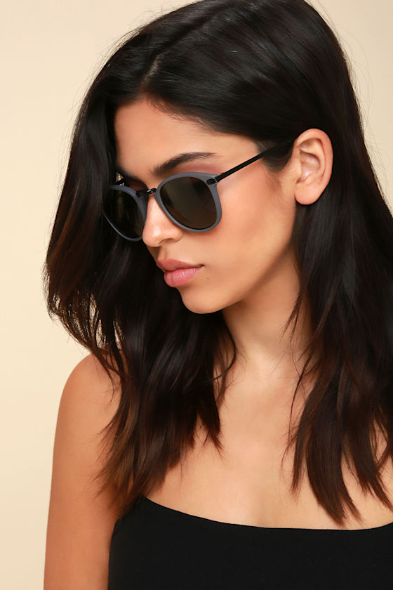 Cute Sunglasses Grey Sunglasses Matte Sunglasses Lulus