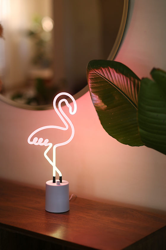 Flamingo Pink Large Neon Light 4