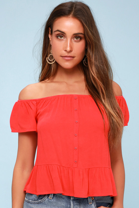 lulus off the shoulder