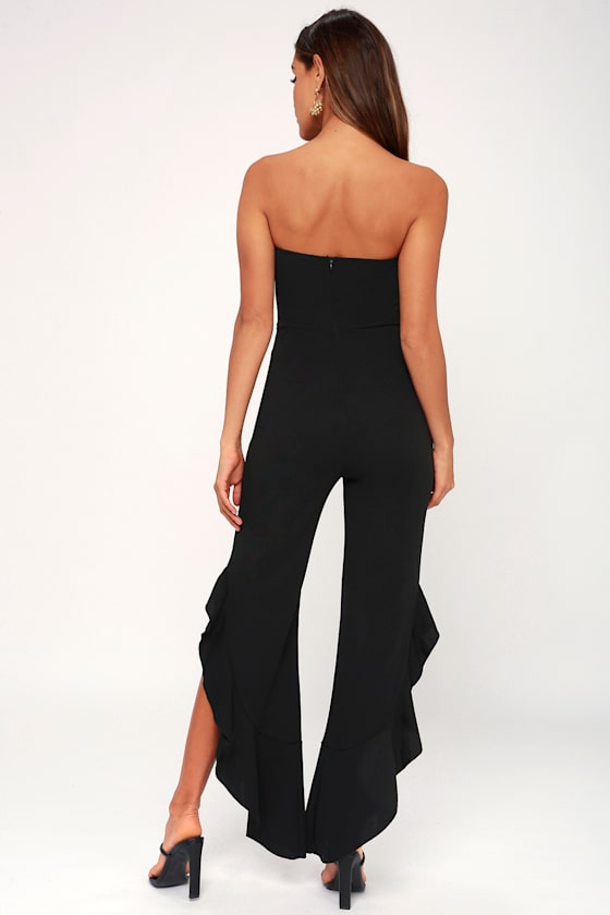 MIDNIGHT OASIS WOVEN JUMPSUIT