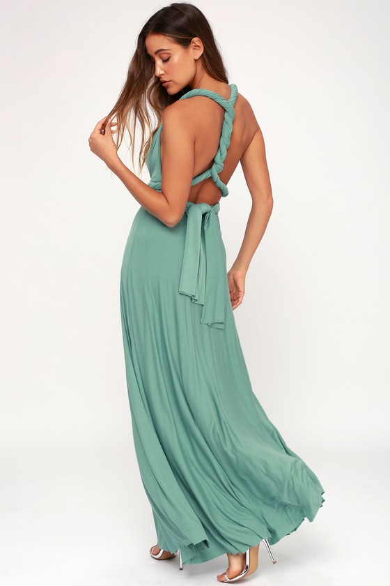 Taupe Bridesmaid Dress - Convertible Dress - Infinity Dress - Lulus