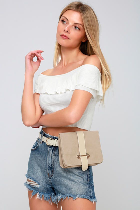 Mariella Beige Belt Bag 2