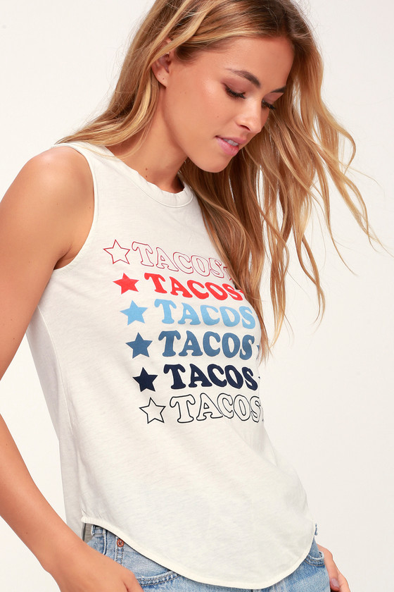 Tac-O'Clock Red, White, and Blue Muscle Tee