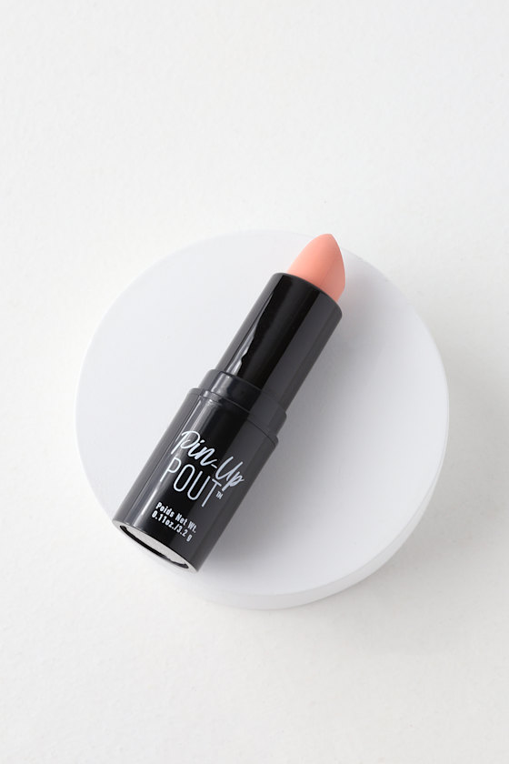 Pin-Up Pout Silk Pale Pink Lipstick 2