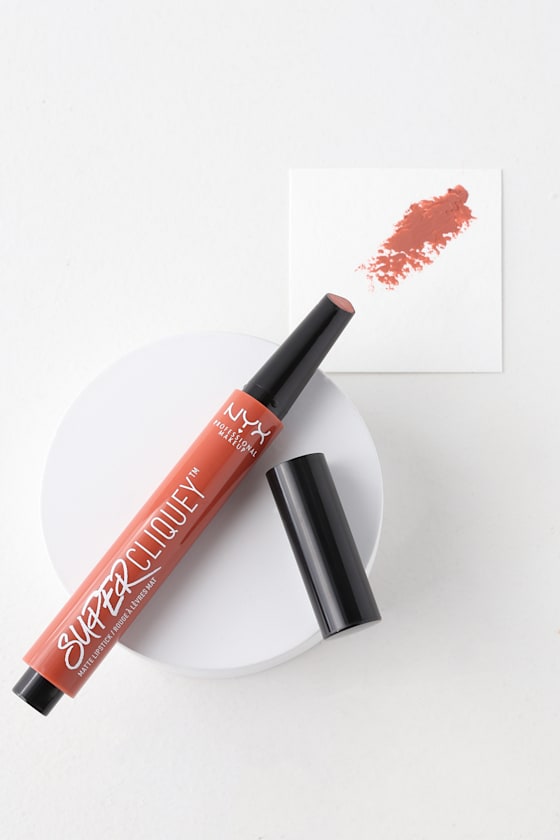 On the DL Rusty Rose Super Cliquey Matte Lipstick 1