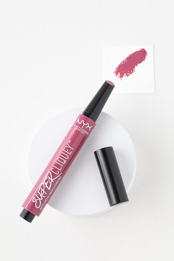 Obvs Plum Purple Super Cliquey Matte Lipstick