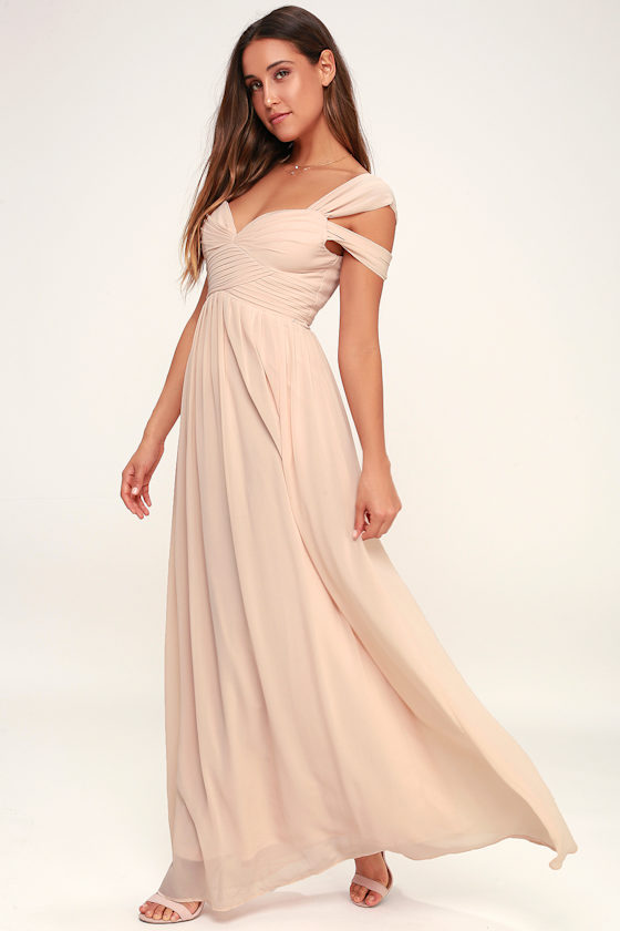 Make Me Move Blush Pink Maxi Dress 7