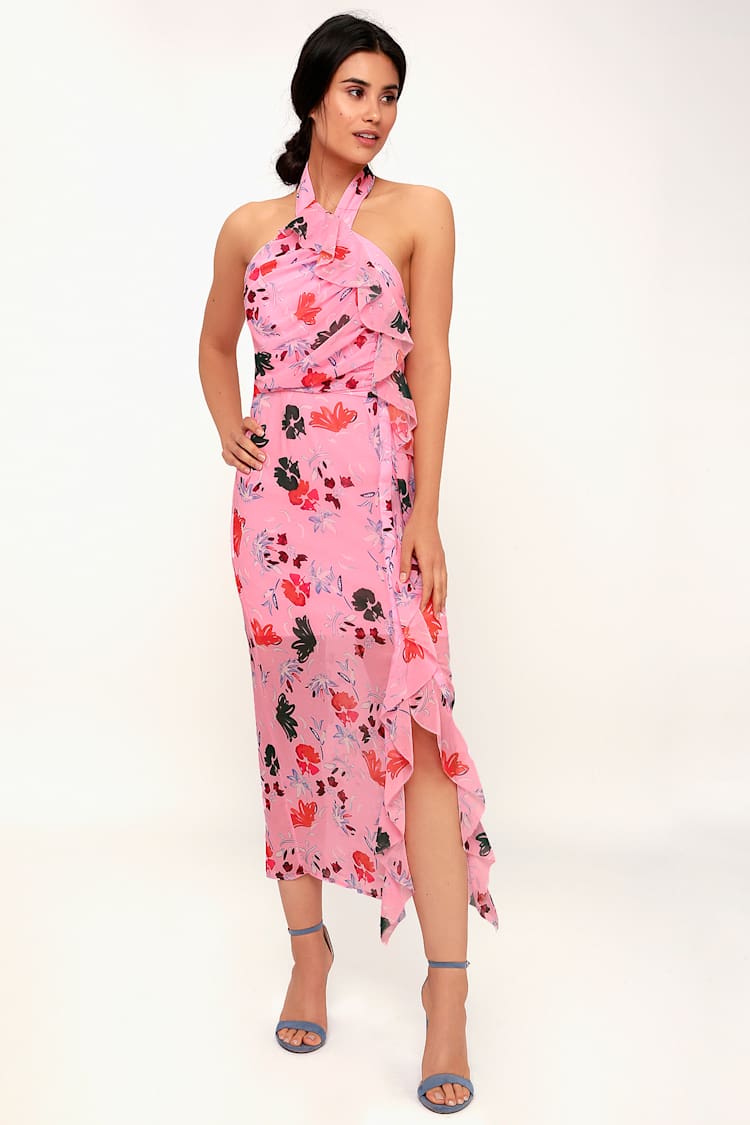 c meo collective elude midi dress Elude Midi Dress
