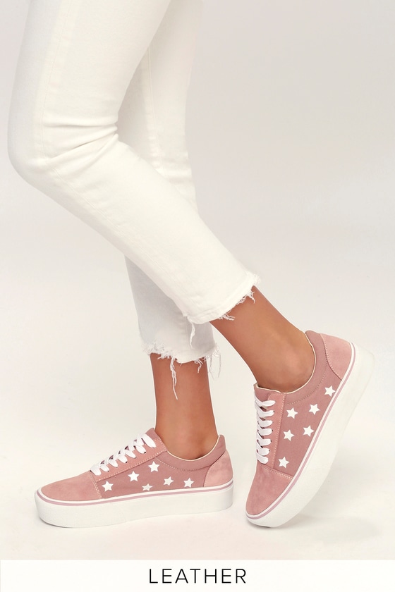 Steve Madden Emile - Pink Sneakers 