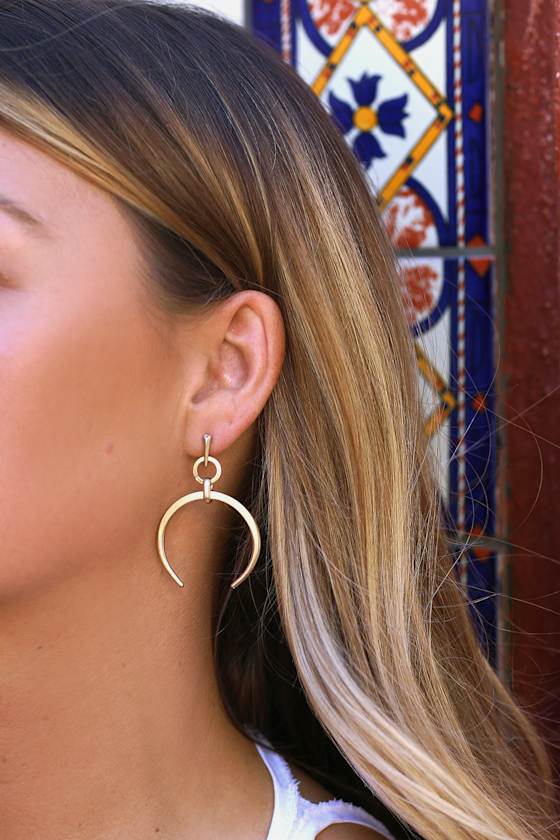 Desert Daydream Gold Earrings 1
