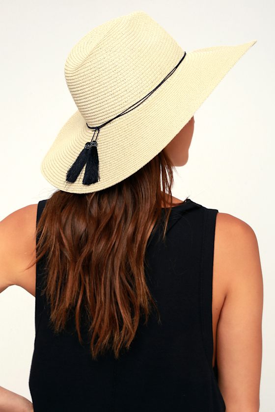 Broaden Your Horizons Tan Straw Floppy Sunhat 6