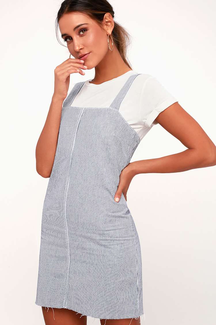 chinese dress ladies Button Up Suede Pinafore Dress (4 Colors) Brown + Khaki Blouse 2 / S main image 1
