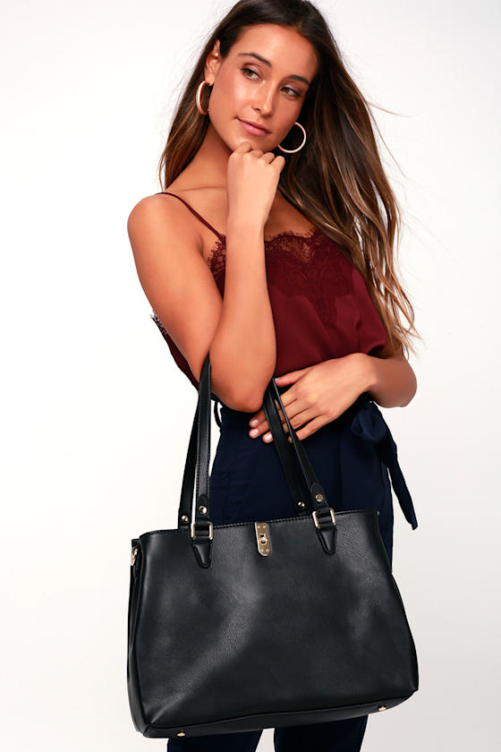 Back On Top Black Handbag 1