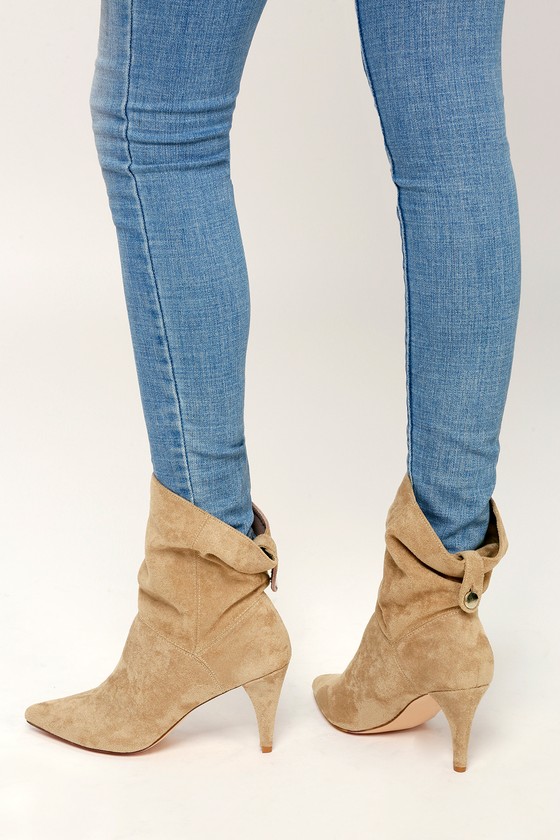 calf length booties