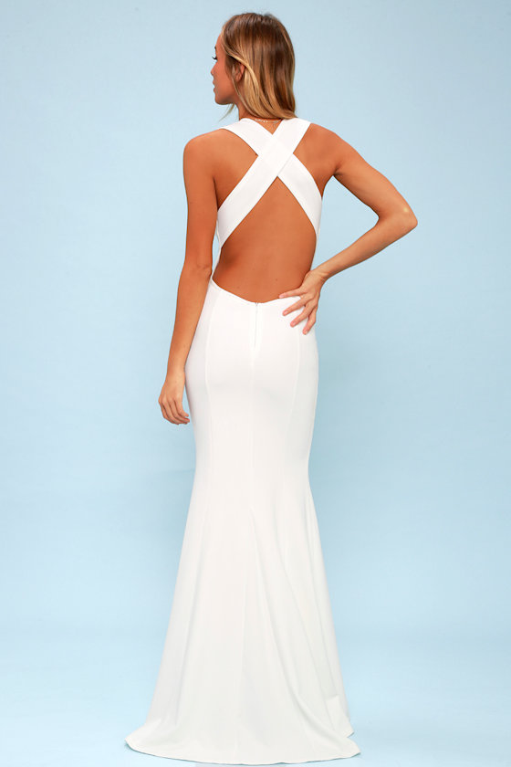 Heaven and Earth White Maxi Dress 9