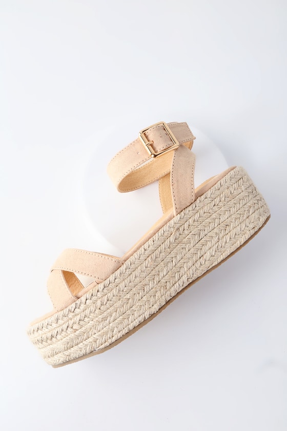 nude espadrilles