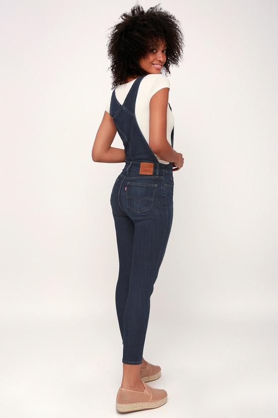 levi's skinny overalls