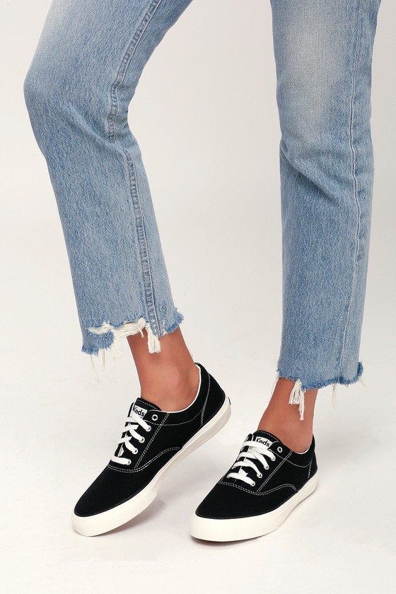 keds anchor canvas black