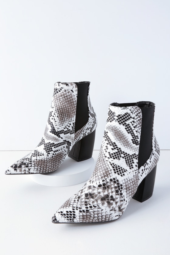 Cute Snake Booties - Ankle Boots 
