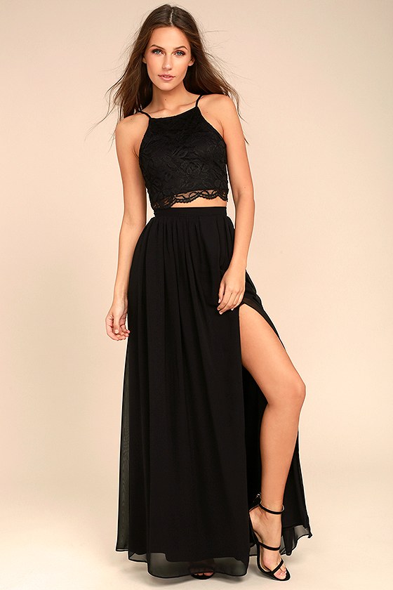 party wear crop top dress