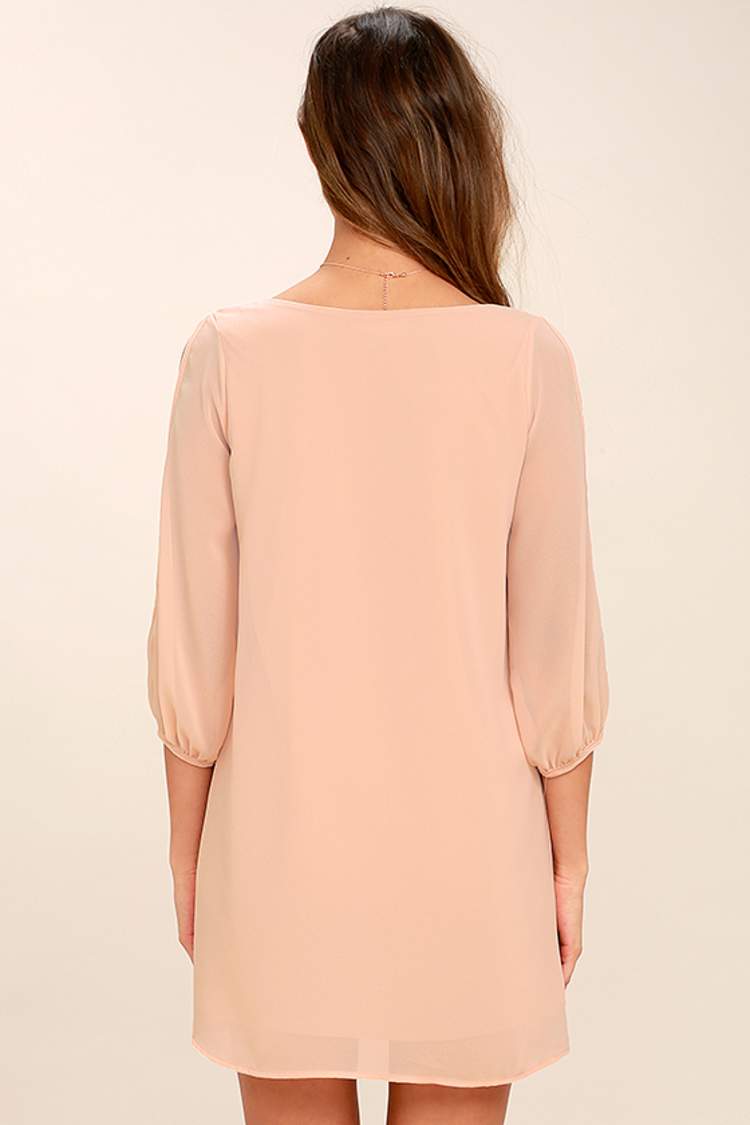 green long sleeve dress plus size Chiffon Bishop Sleeve Surplice Dress (Plus)
