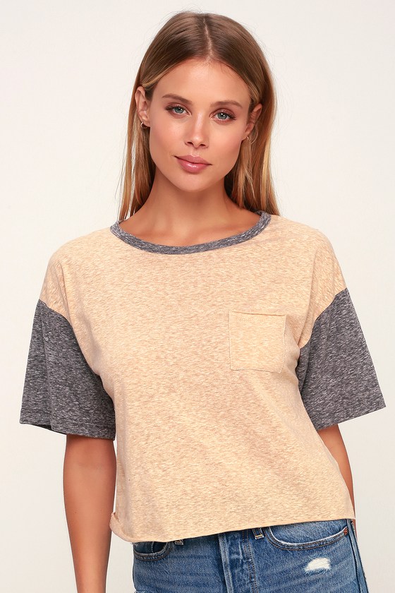sabel cropped tee