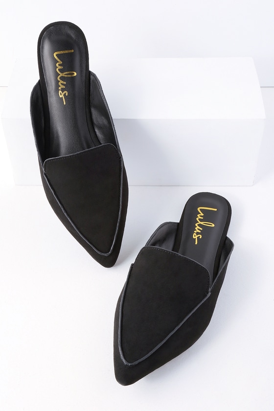 great look united kingdom casual shoes Chic Black Suede Loafer Slides - Slip-On Loafers - Flats great look united kingdom casual shoes Chic Black Suede Loafer Slides - Slip-On Loafers - Flats