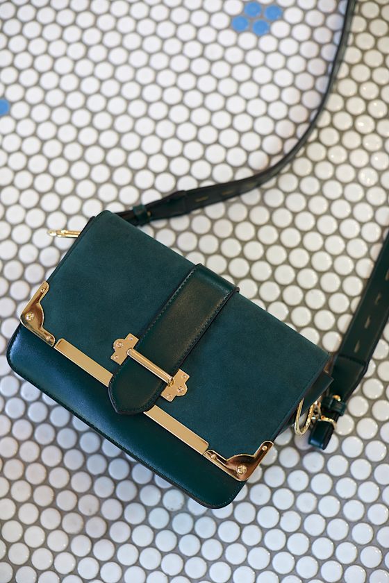 Suffolk Forest Green Purse 5